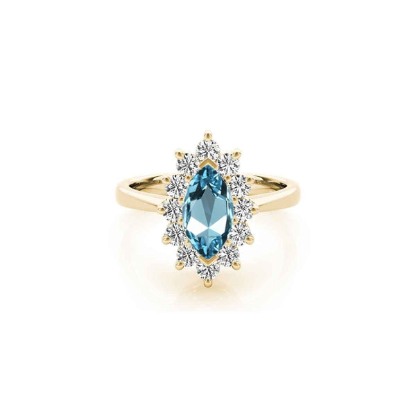 Aquamarine Garnet Ring, Red Garnet With Aquamarine, Women's Garnet Ring, Engagement  Ring, Wedding Ring, Oval Cut Ring, Beautiful Ring - Etsy